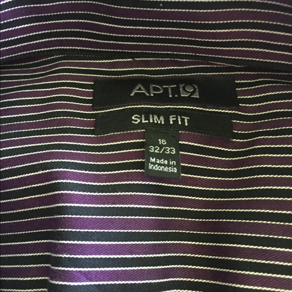 APT.9 Slim FIT Size 16 32/33 MAN Long sleeves - Picture 4 of 4